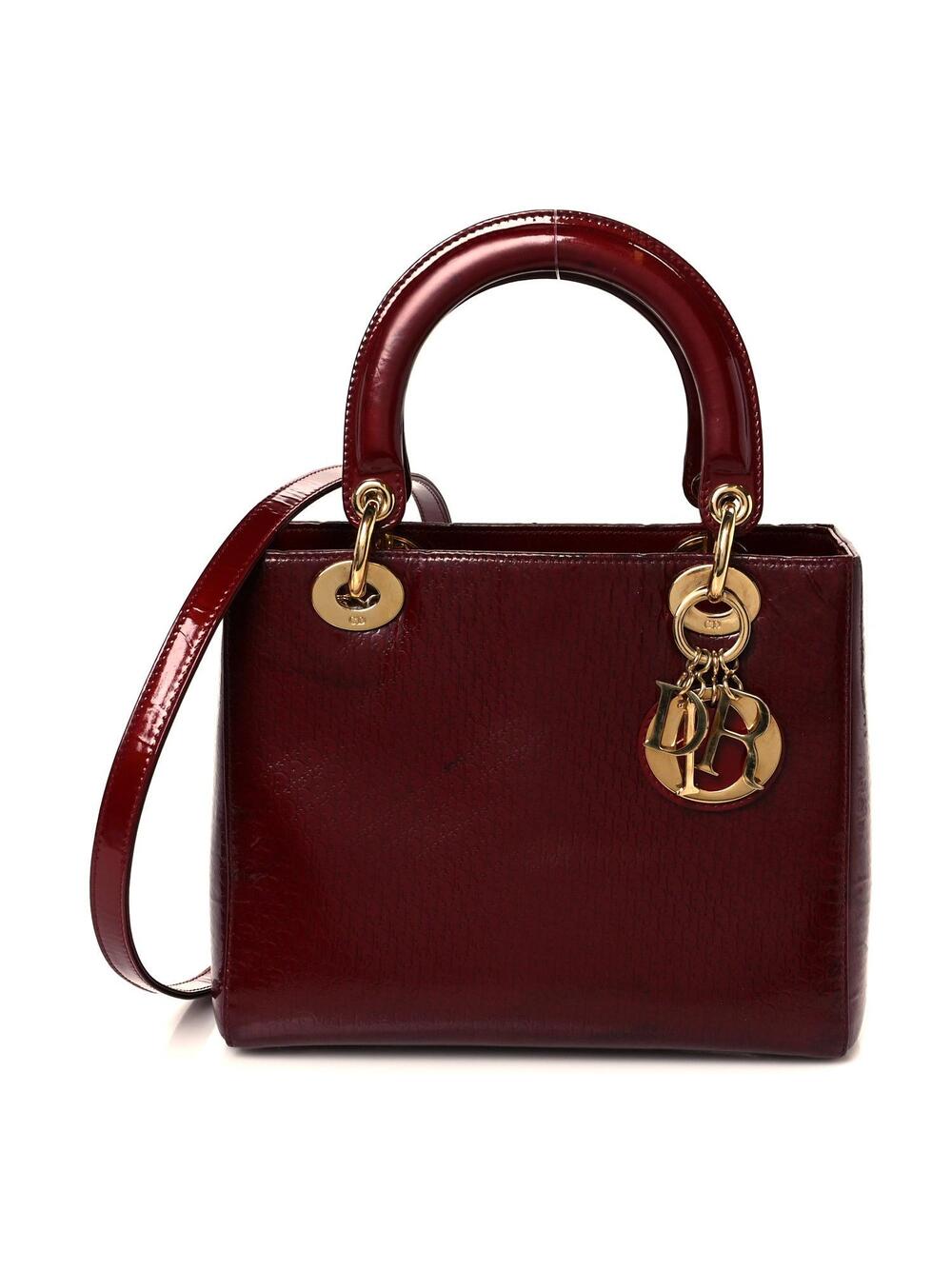 Christian Dior Patent Diorissimo Medium #269975C15B
